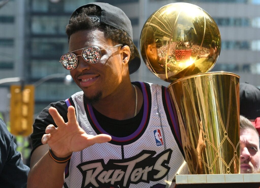 kyle lowry raptors 2019 celebrate