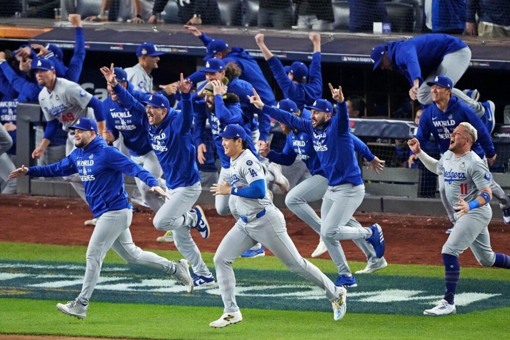 dodgers yankees world series