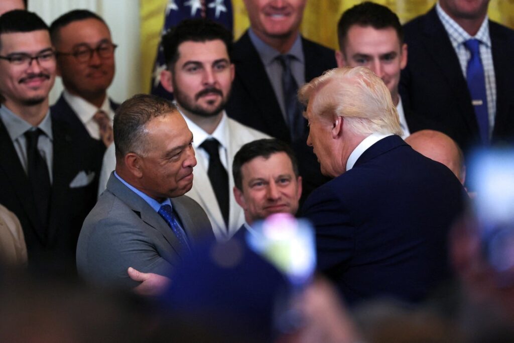 Dodgers Trump
