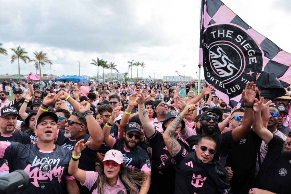 inter miami fans nu stadium