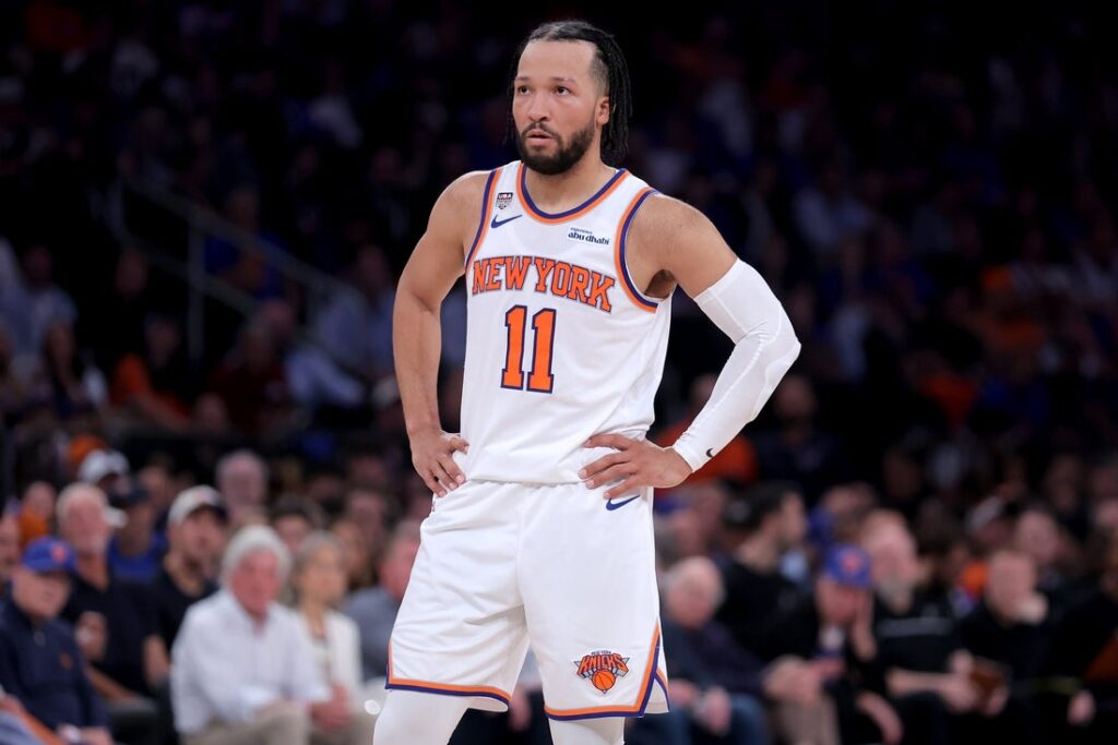 jalen brunson react