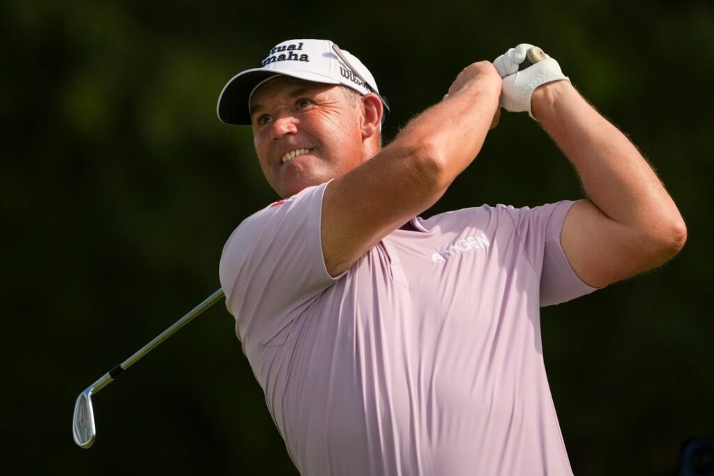padraig harrington, tee