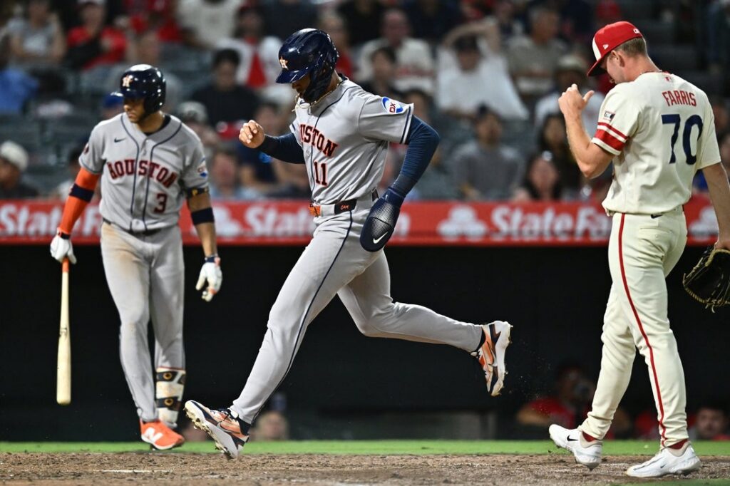 Angels, Astros