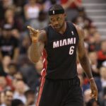 lebron james miami heat 2013 react