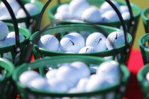 golf balls general view