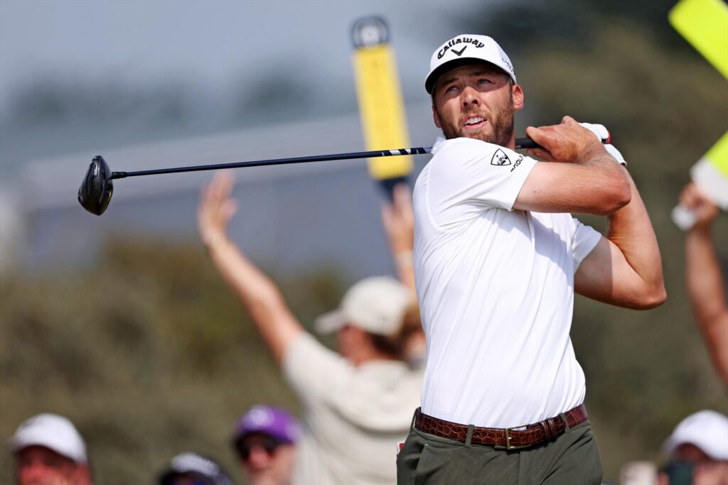 Sam Burns, The Open, leader 54 holes
