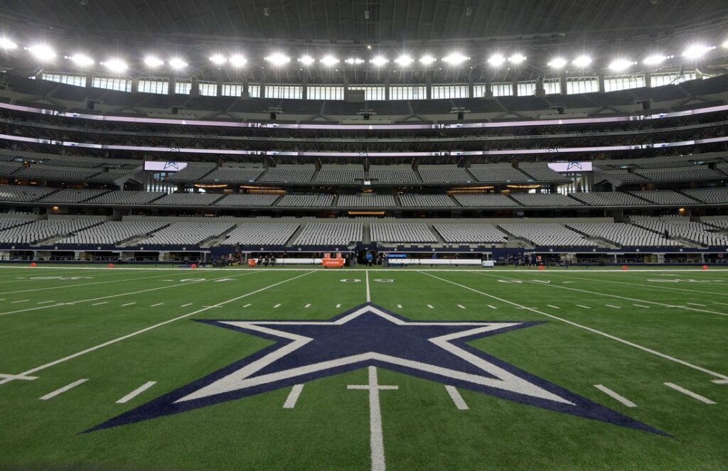 Cowboys AT&T Stadium logo