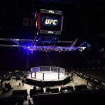 UFC octagon general view