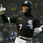 White Sox Tim Anderson reacts