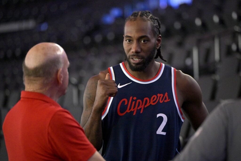 Steve Ballmer, Kawhi Leonard