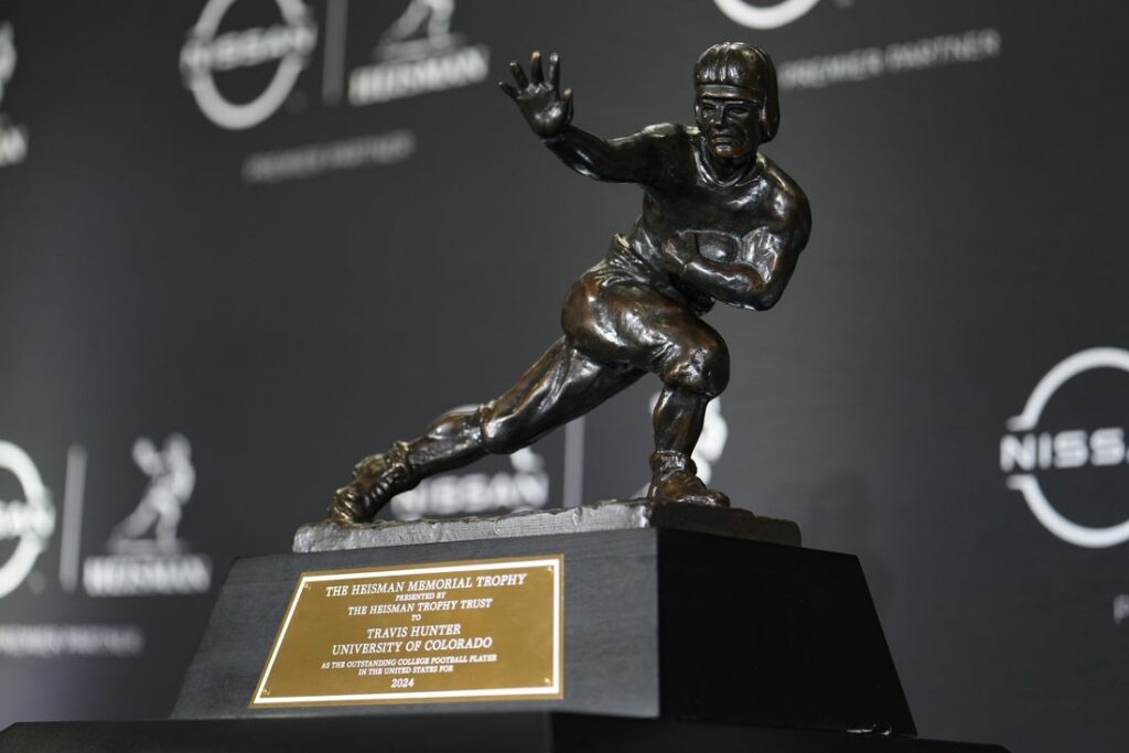 heisman trophy general view