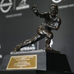 heisman trophy general view
