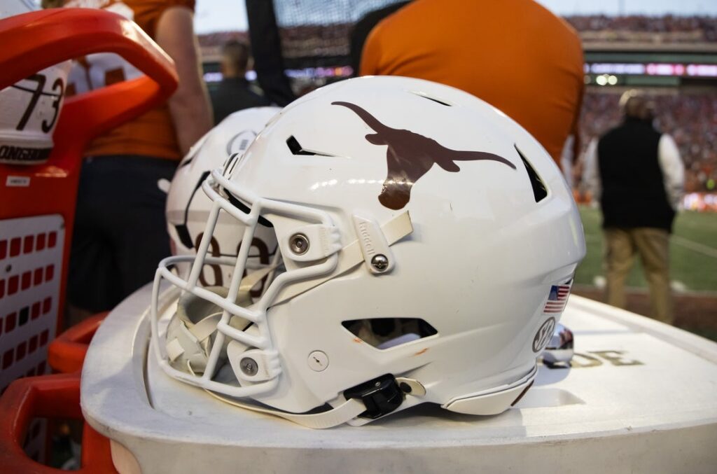 Texas Longhorns helmet