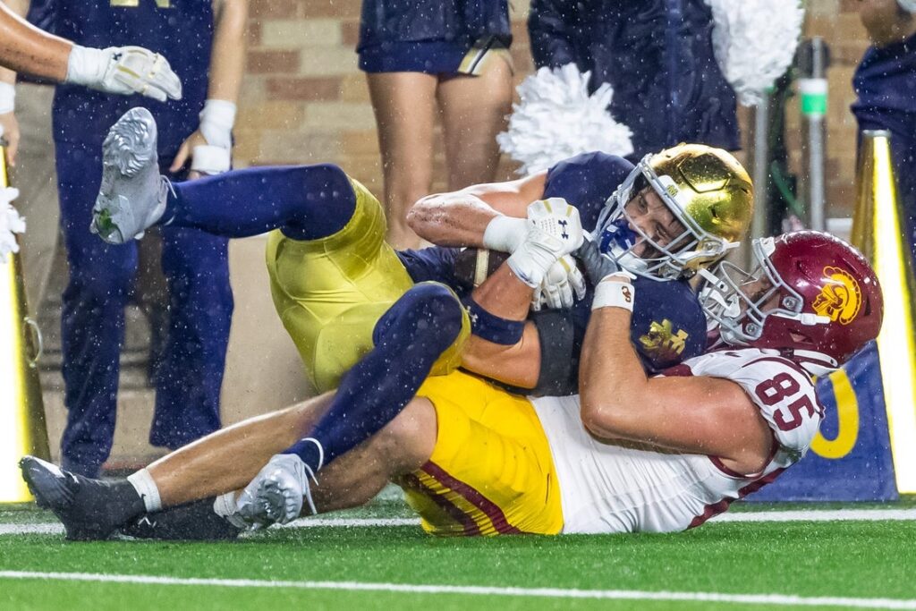 irish trojans football