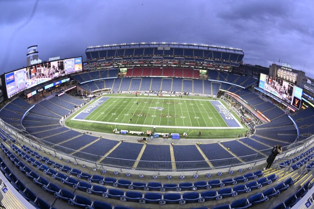 gillette stadium general view
