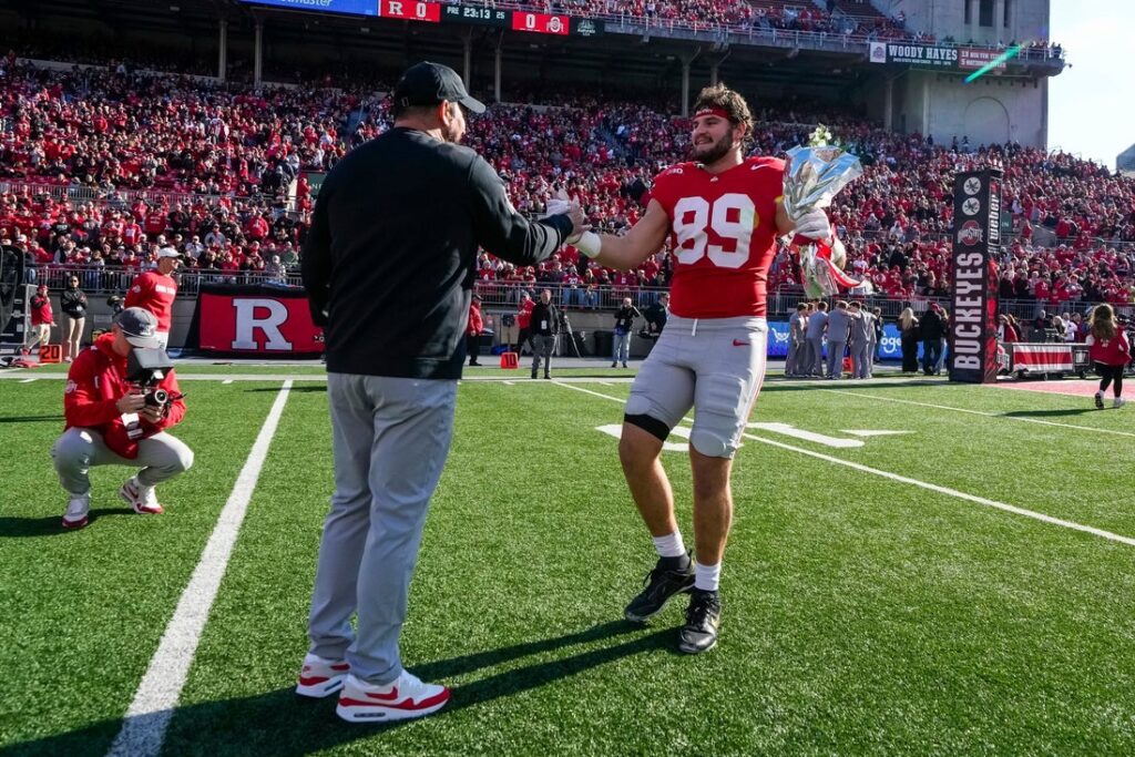 senior day ryan day ohio state
