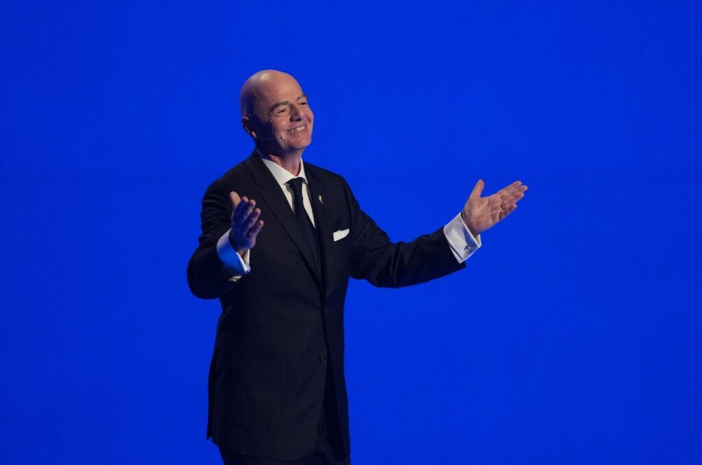 gianni infantino draw