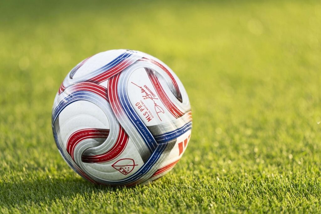 mls soccer ball general view