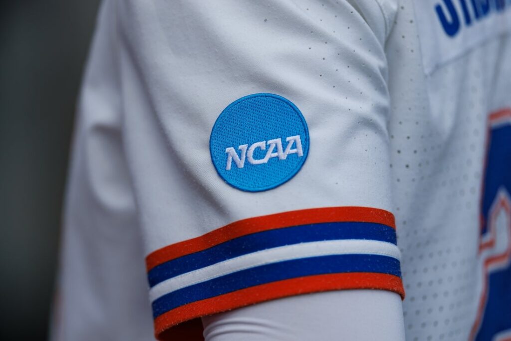 ncaa, logo, view
