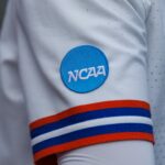 ncaa, logo, view