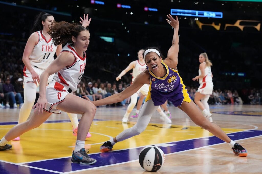 portland fire los angeles sparks
