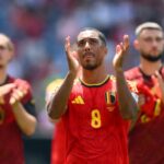 Youri Tielemans reacts