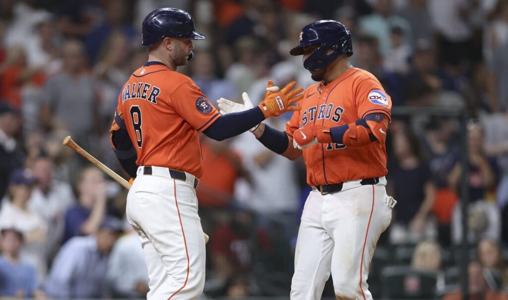 Astros Rangers