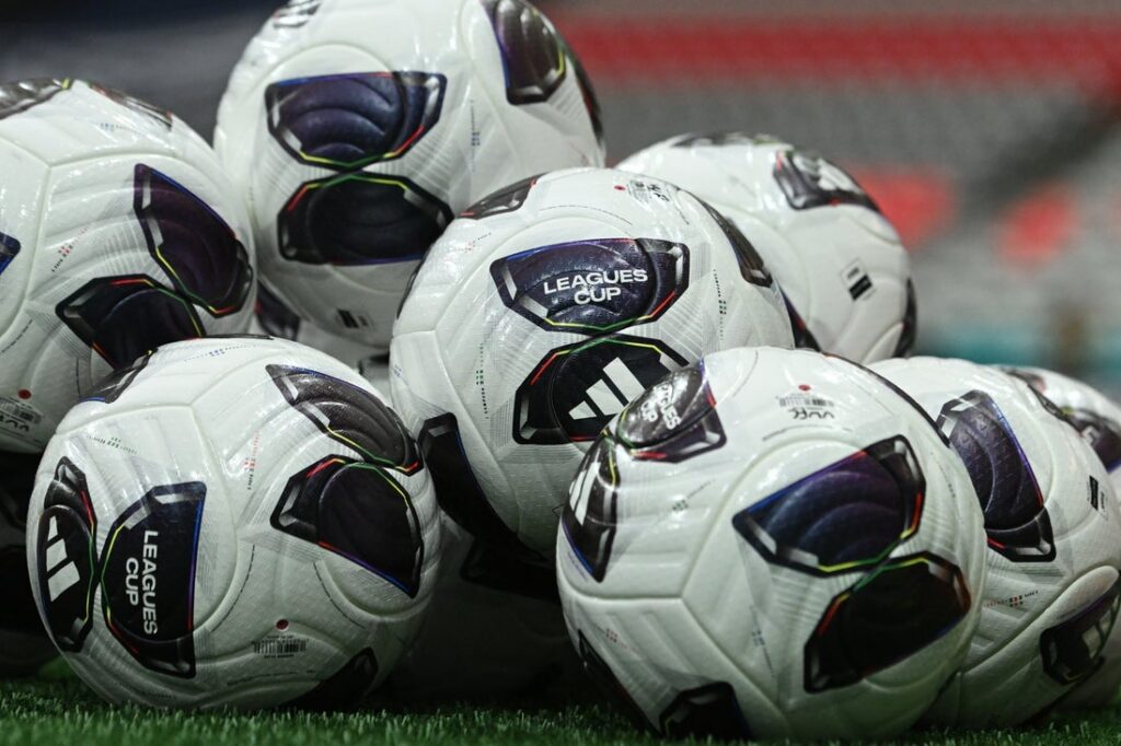 mls soccer ball general view