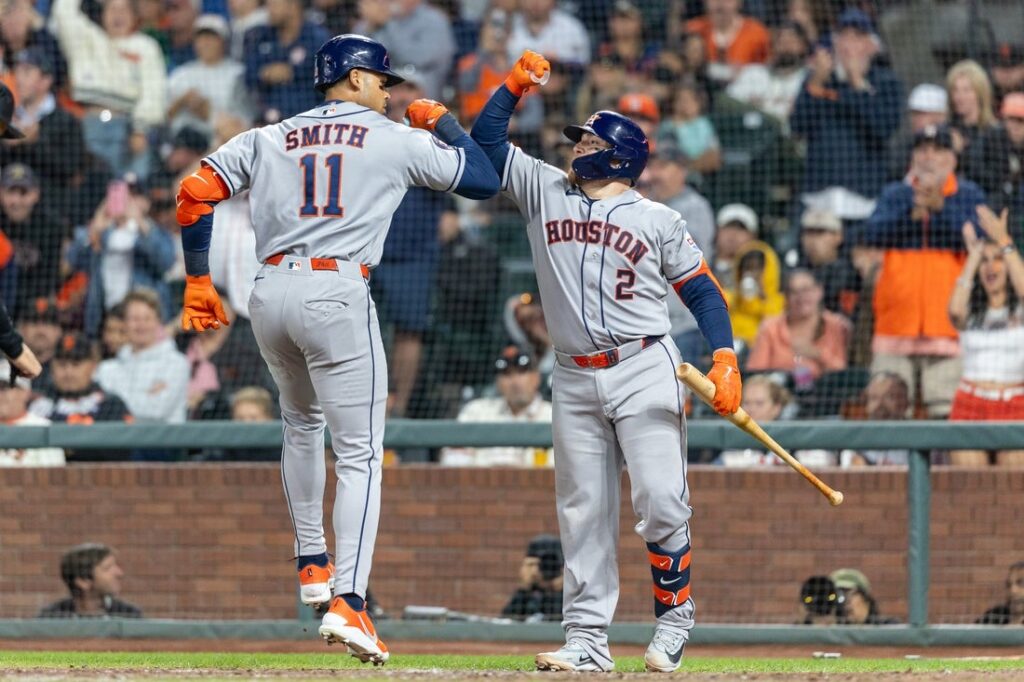 Astros, Giants