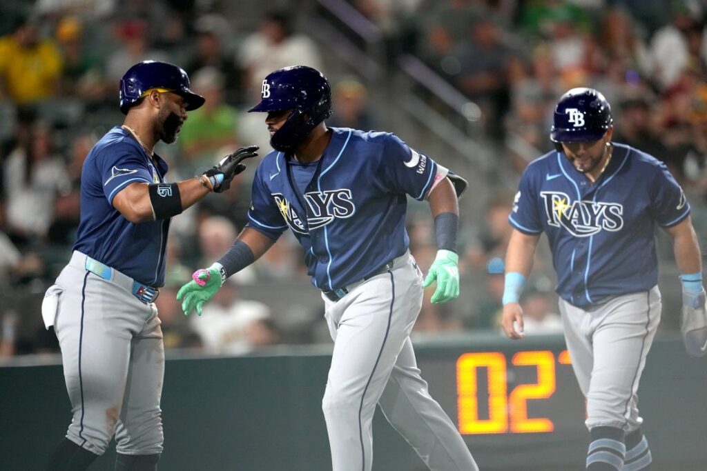 Rays, Athletics
