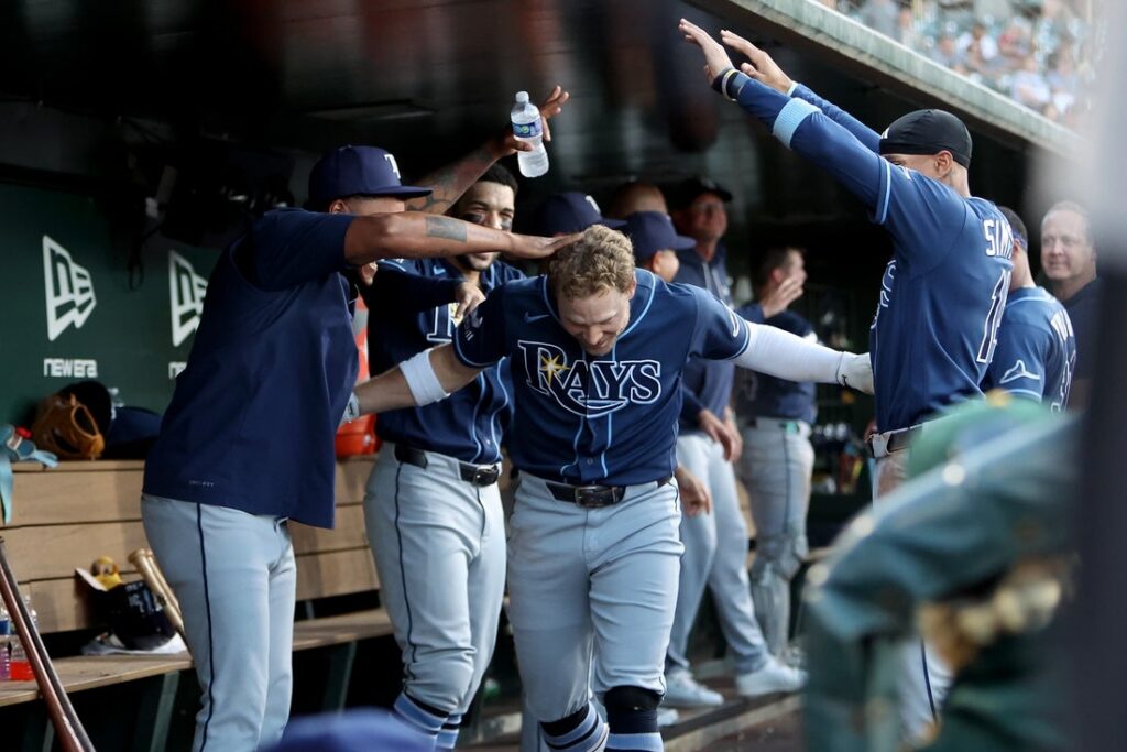rays, athletics