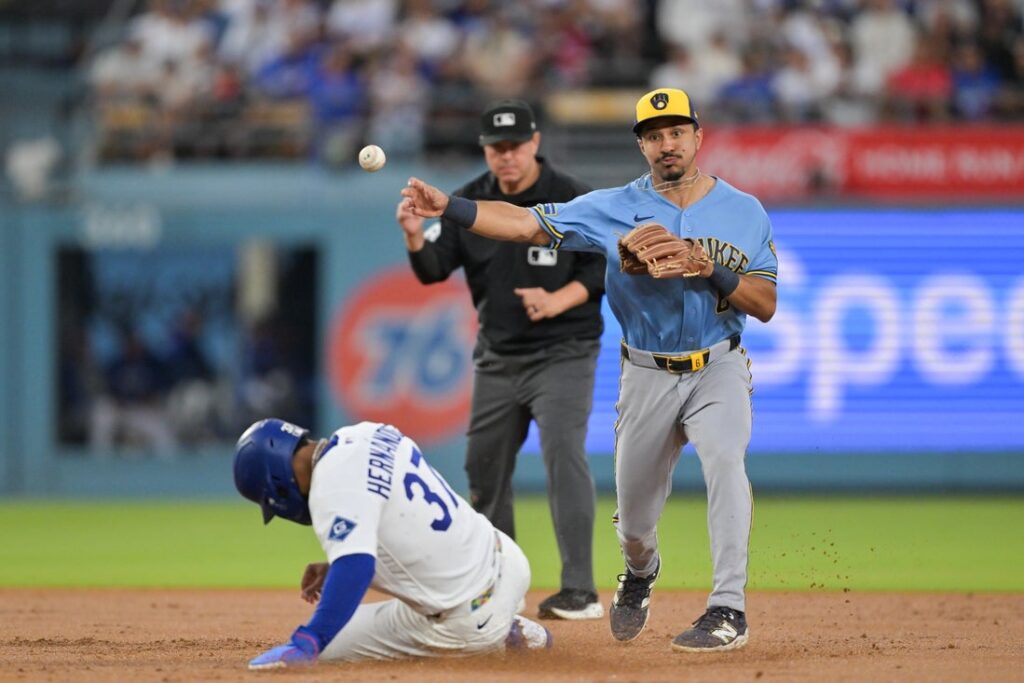 Dodgers, Brewers