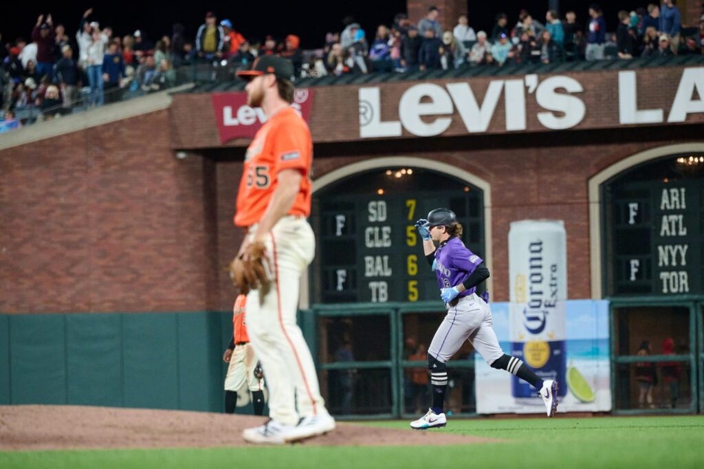 Rockies, Giants