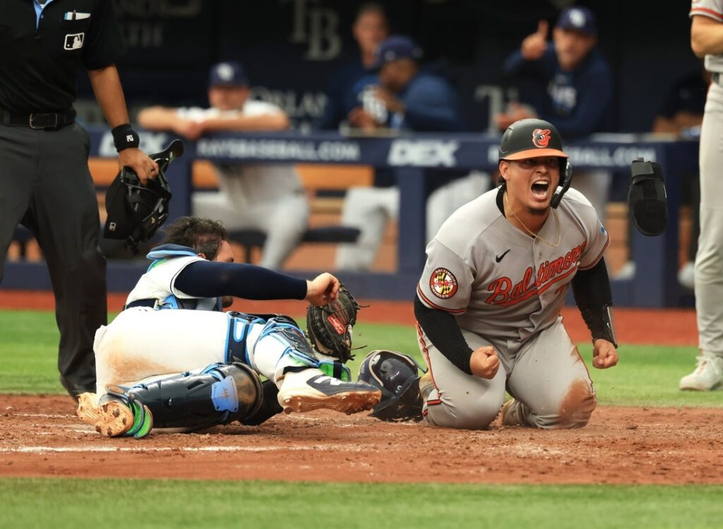orioles, rays