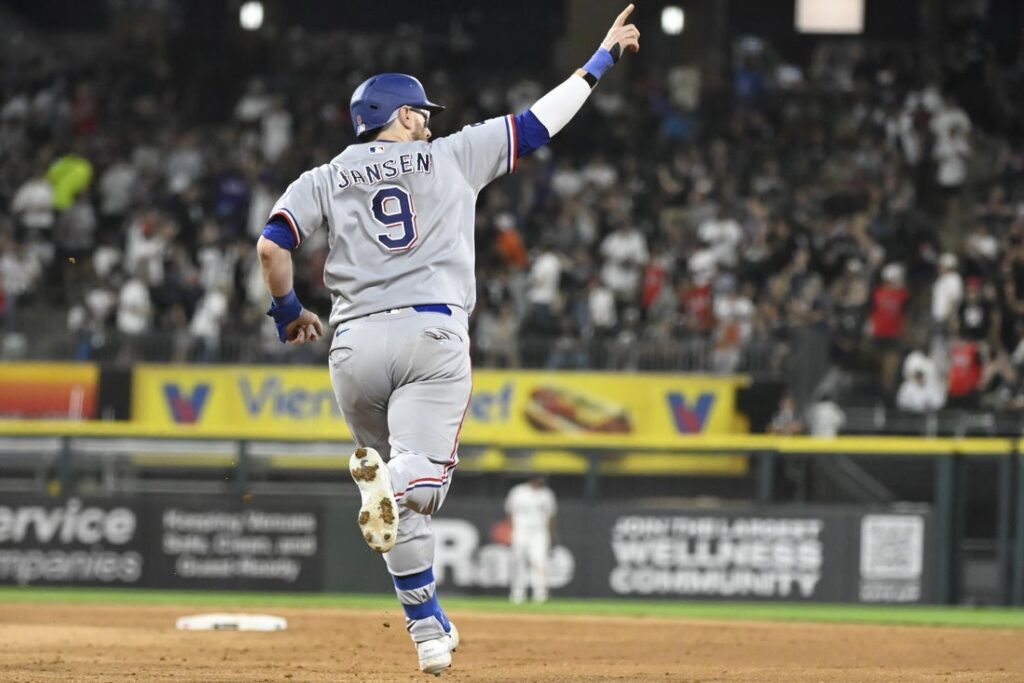 white sox, rangers
