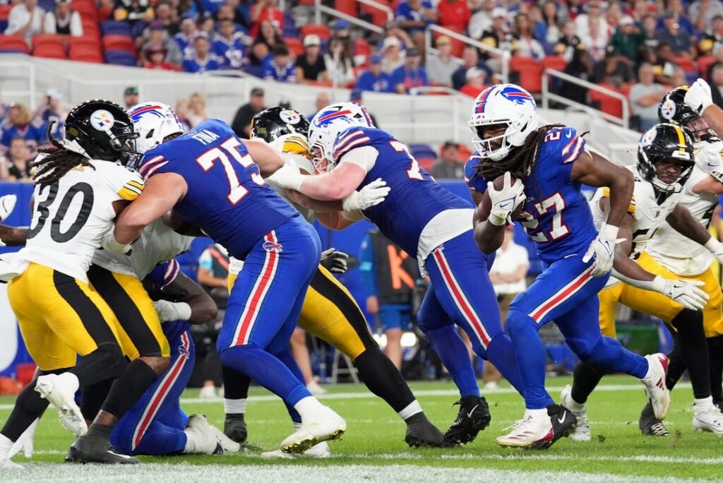 Bills, Steelers