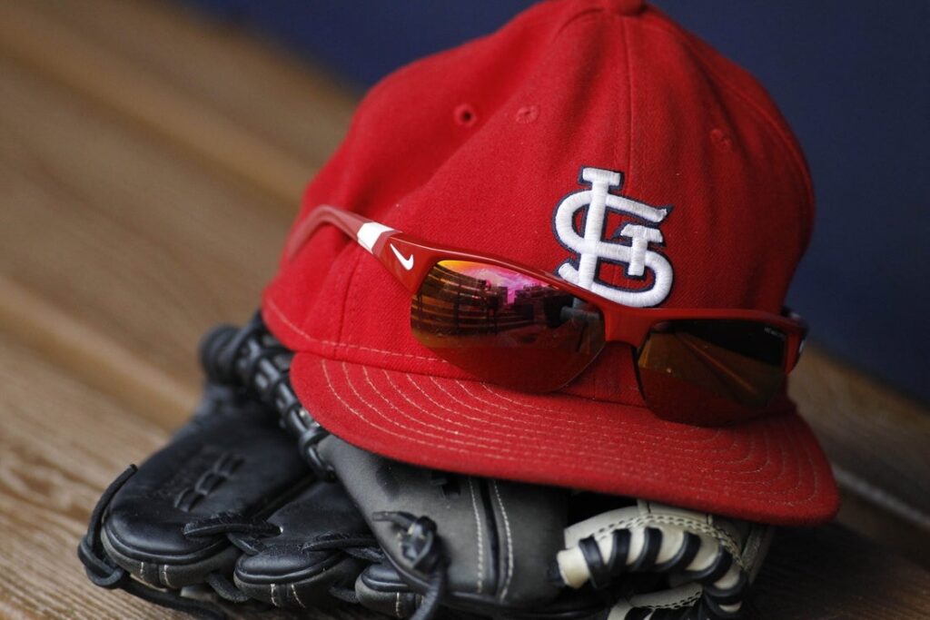 st. louis cardinals cap dugout