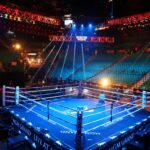 empty boxing ring