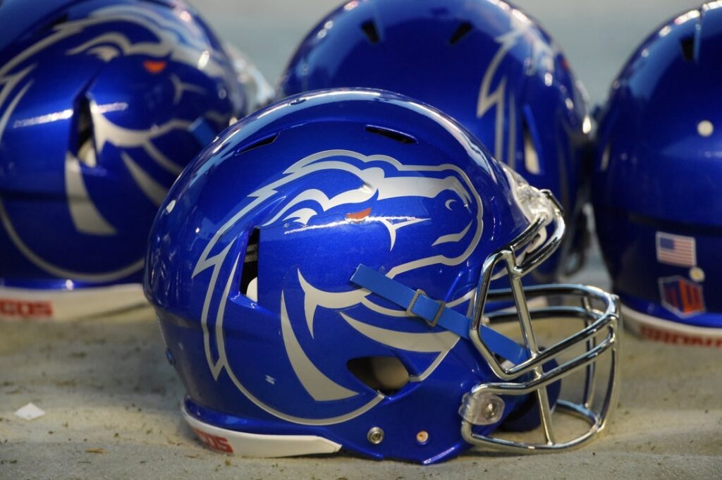 boise state football helmet