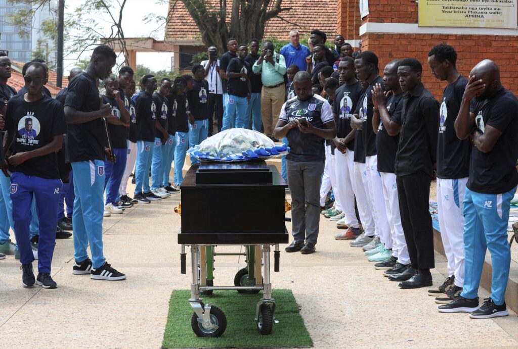 Uganda, David Owori, SC Villa, assault, funeral, soccer