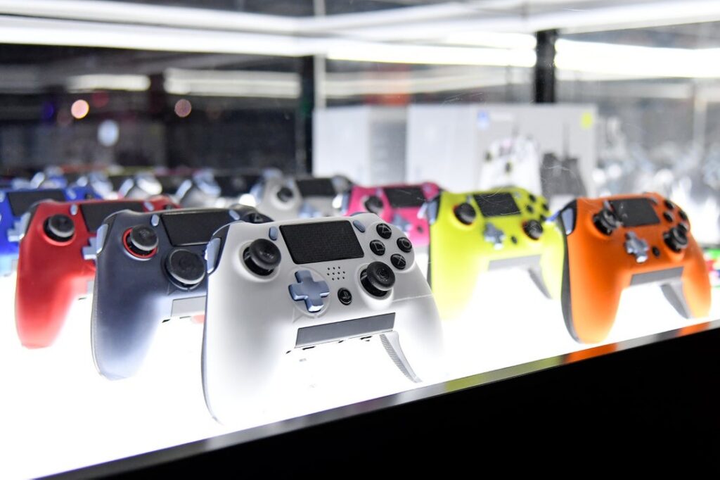 Jul 19, 2019; Miami Beach, FL, USA; A general view of custom PlayStation