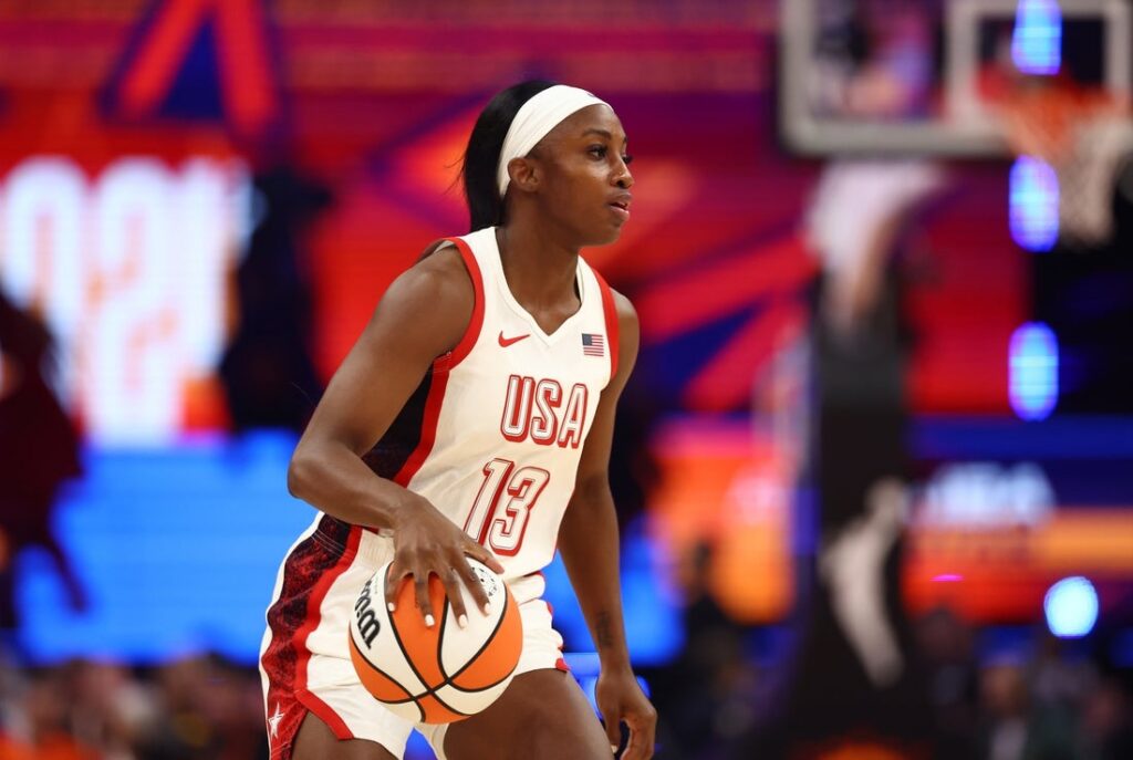 jackie young team usa