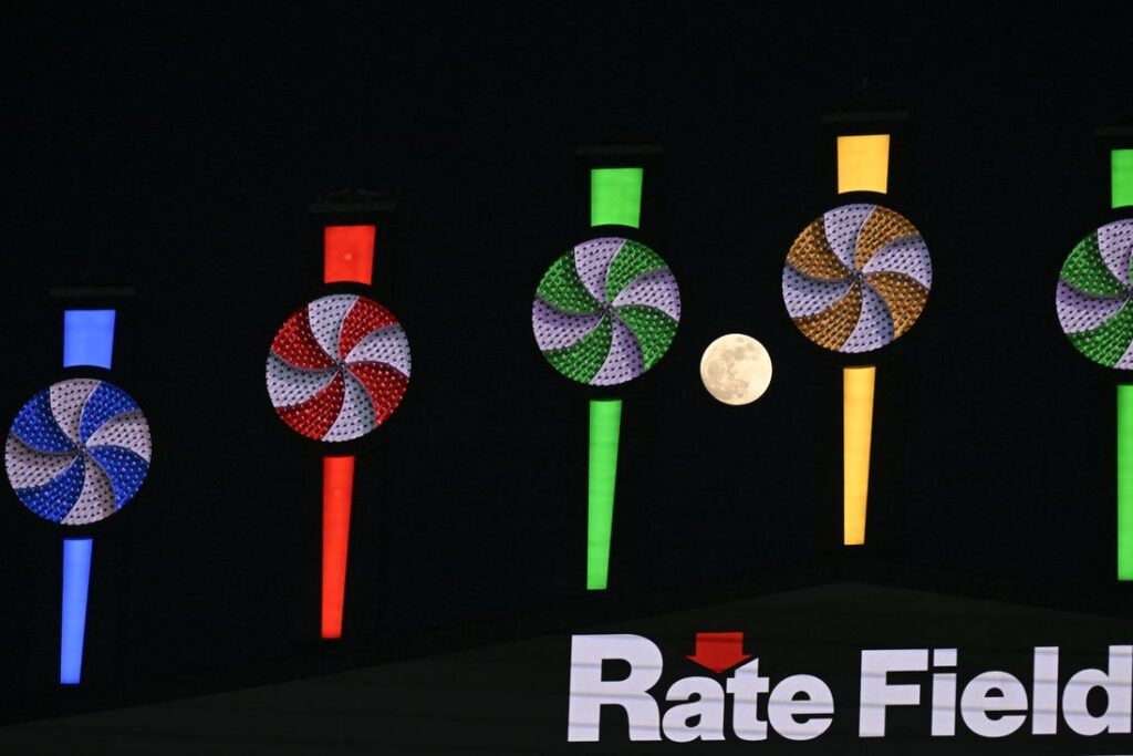 White SOx pinwheels