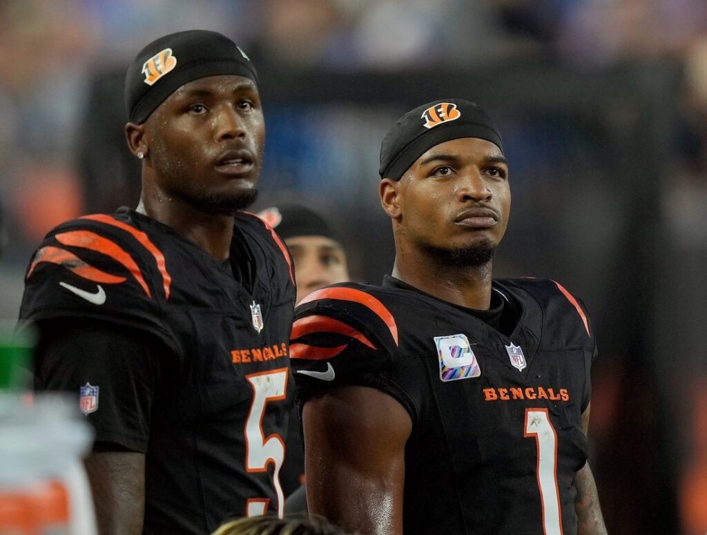 Tee Higgins AND Ja'Marr Chase