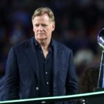 Roger Goodell podium