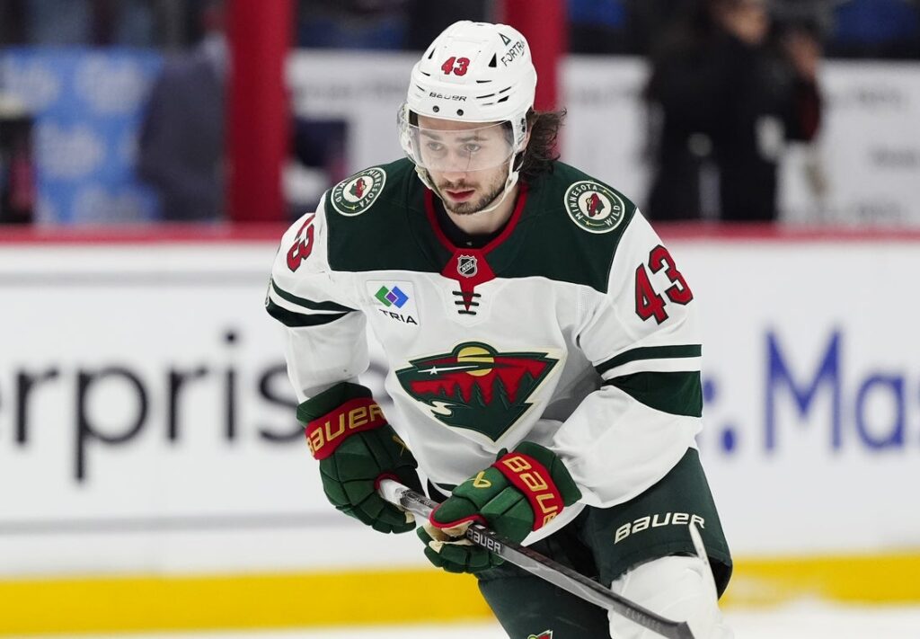 quinn hughes warm