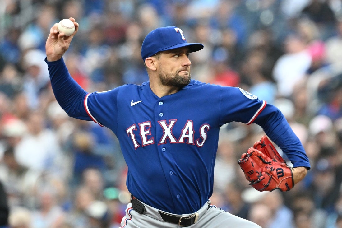 Rangers activate RHP Nathan Eovaldi, 3B Josh Jung from IL