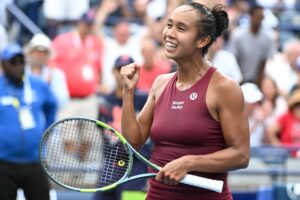 leylah fernandez react