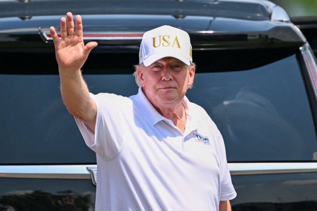 donald trump golf