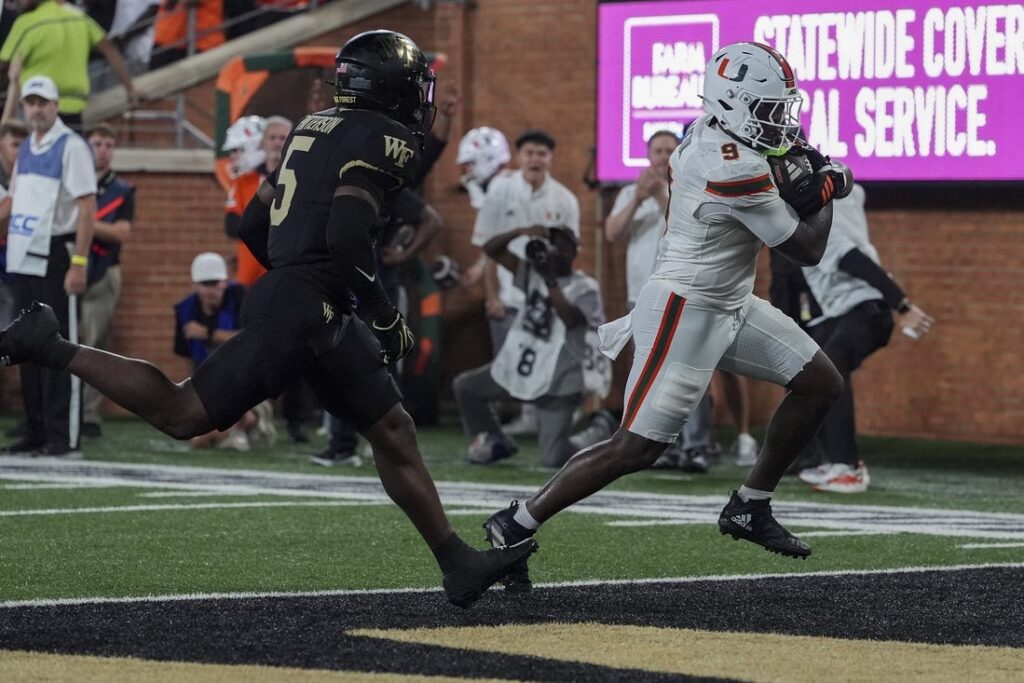 Miami, Wake Forest